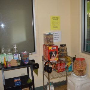 HSWA treat and sanitation room, which you enter before entering the adoptable kennel (1)