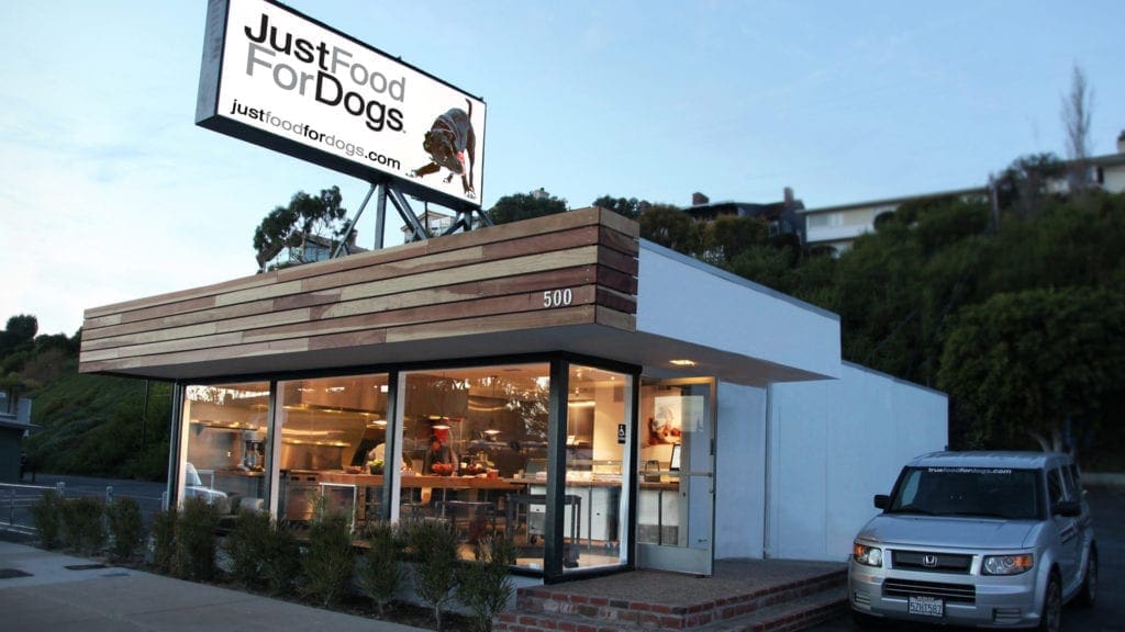 Just Food For Dogs Store Exterior